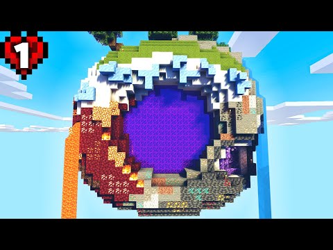 I Transformed a Nether Portal in Minecraft Hardcore
