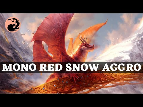 MONO RED SNOW AGGRO - Kladheim Standard Deck | Magic: The Gathering Arena