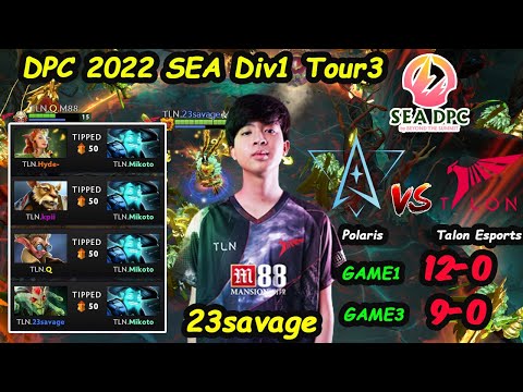 Talon vs Polaris | 23savage Back To Division 1 SEA Div 1: Summer Tour 2021/2022