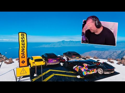 HILL WITHOUT BRAKES - FERRARI VS LAMBORGHINI