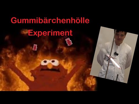 Wir schicken Gummibärchen in die Hölle! - Experimente auf Video