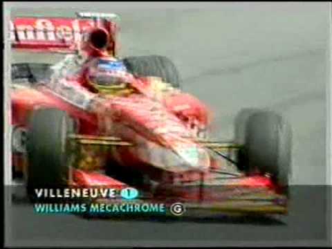 Jacques Villeneuve (Williams FW20) qualifying run - 1998 Brazilian Grand Prix