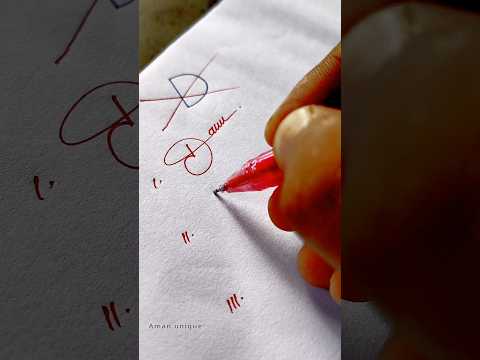 How to sign the letter D ?♥️