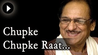Chupke Chupke Raat Din - Ghulam Ali Songs - Ghazal - Live Concert - Mehfil Mein Baar Baar
