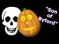 Son Of Byford Singing Pumpkins Halloween Light Show 2012