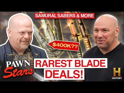 TOP 15 SWORDS & SABERS *RARE BLADES COMPILATION* | Pawn Stars