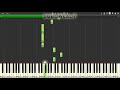 Phoenix Wright Ace Attorney - Turnabout Sisters Theme Piano Tutorial Synthesia