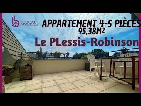 Achat Appartement T4-5,  Le Plessis-Robinson - Coeur de Ville - 95,38m² avec Terrasse