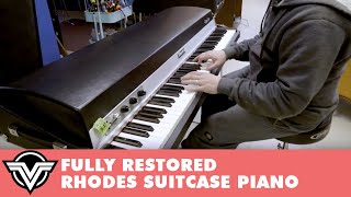 Video thumbnail for Fully Restored Rhodes 88 Suitcase Piano Demo | Vintage Vibe by Vintage Vibe