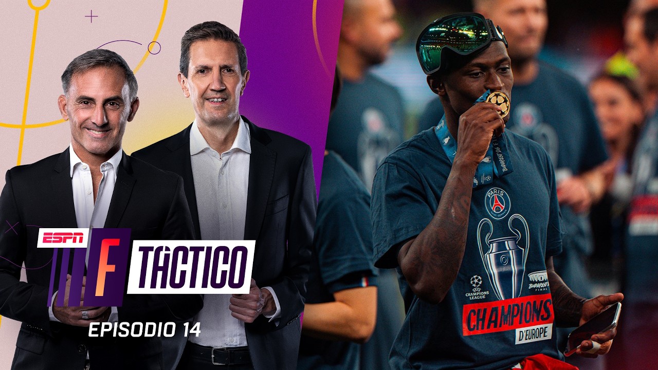 ¡LA CONSAGRACIÓN DEL PSG EN LA CHAMPIONS BAJO LA LUPA DE ESPN F TACTICO!