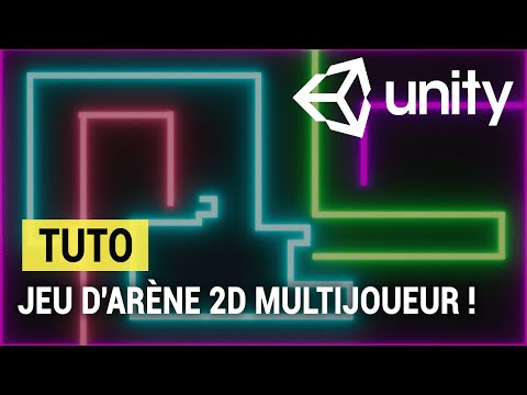 1 UNITY 2D Jeu d arène multijoueur Clone de Tron Mise en place et création des textures
