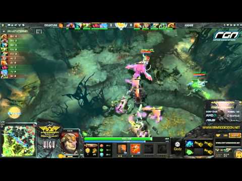 First Departure vs Awake (Armaggeddon Dota 2 LB Finals)