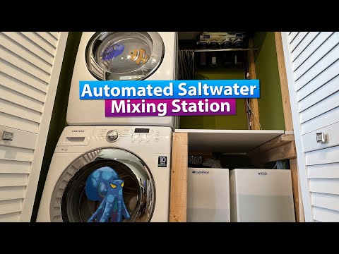 Automated Saltwater Mixing Station overview