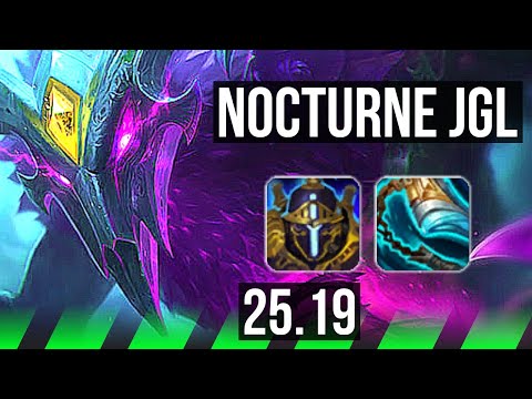 NOCTURNE vs KARTHUS (JGL) | 13/1/5, Legendary | KR Master | 25.19