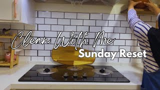 Sunday Reset ⏰ • Deep Clean Kitchen Stove + Front Porch | Cara Buat Bawang Kisar Tahan Lama 🙋♀️✨