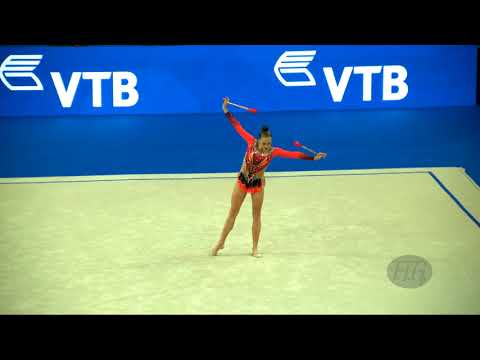 JERMAN BUKAVEC Aja (SLO) - 2017 Rhythmic Worlds, Pesaro (ITA) - Qualifications Clubs
