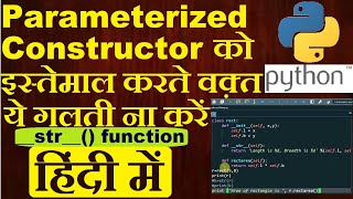 Download the video "[Hindi] parameterized constructor in python | parameterized constructor kya hota hai #parameterized"