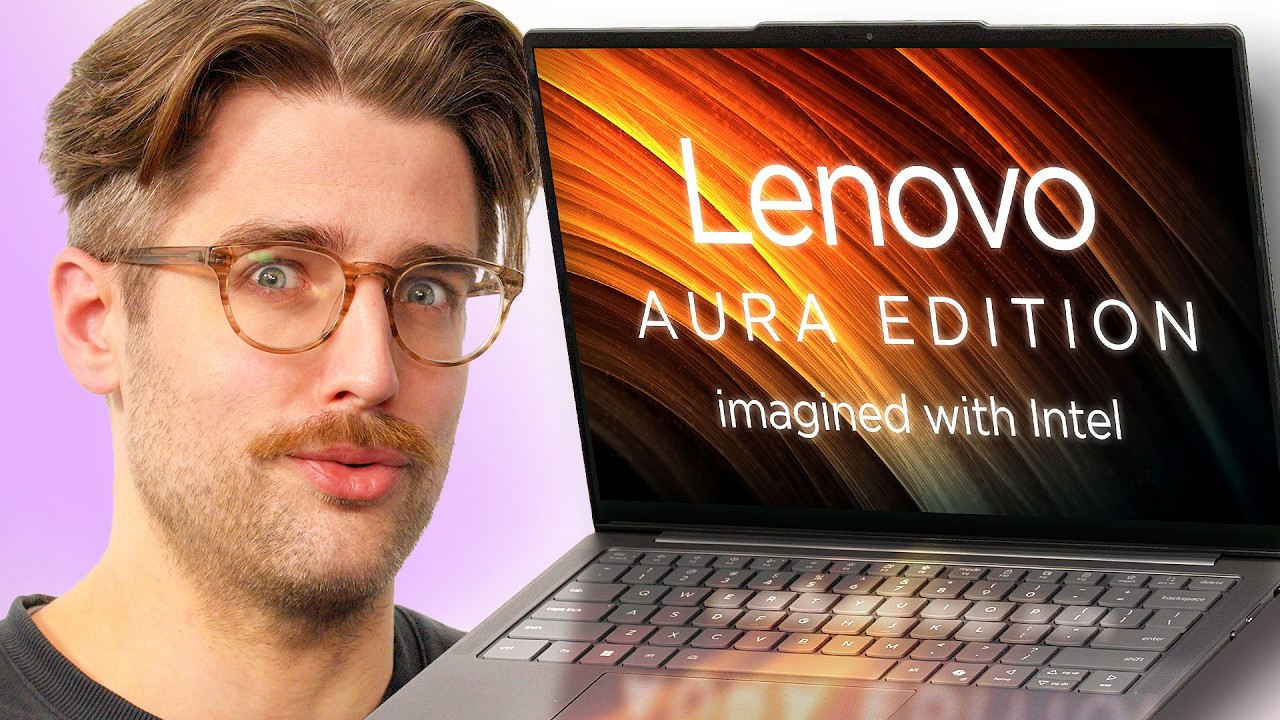 This Laptop is Aura-farming - Lenovo Yoga Slim 7i Aura Edition