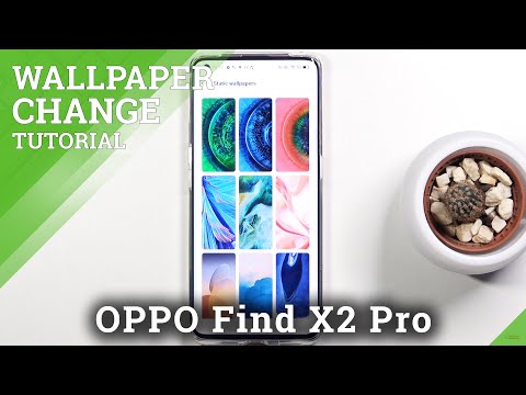 How to Change Wallpaper on OPPO Find X2 Pro– Find Default Wallpapers