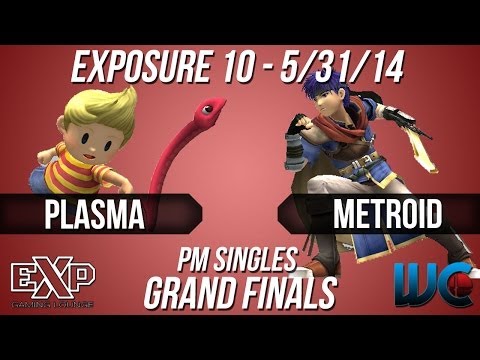 EXPosure 10 - Plasma (Lucas) vs. Metroid (Ike) PM Singles Grand Finals