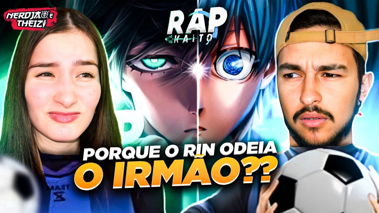 Rap do Isagi e Rin 2 em 1 | Kaito (Blue Lock) | React #61
