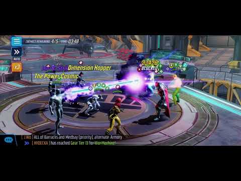 579k Kestrel-BB-Surfer vs 515k H4H+Ultron (boosted in Medbay, no Engineering/Security boost) MSF war