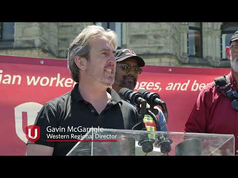 Rally for Transdev Workers