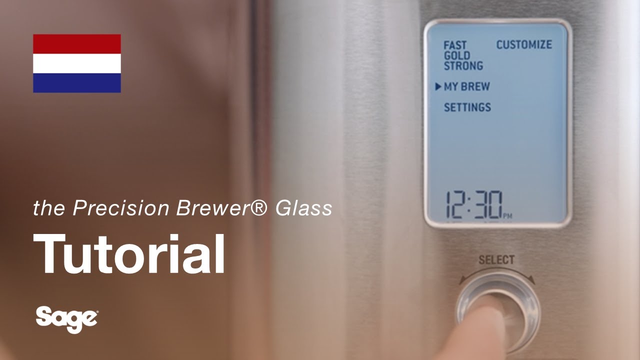 Instructiegids Breville koffie - Aanpassen met de My Brew-instellingen