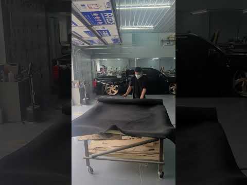 BLACK SUEDE HEADLINER