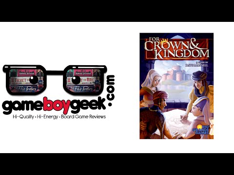 The Game Boy Geek Reviews For Crown & Kingdom