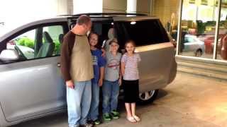 preview picture of video 'Keys presented to the Brown family for their 2013 Sienna from Bill Penney Toyota Huntsville, AL'
