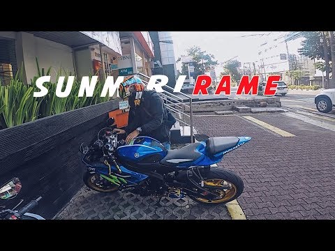 #56 SUNMORI  SUARA Knalpotnya BACOT PARAH  #motovlog indonesia