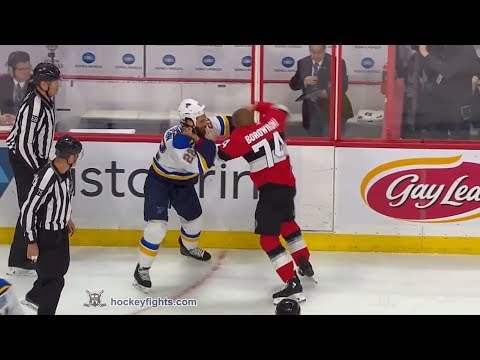 Chris Thorburn vs Mark Borowiecki