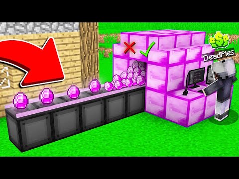 SINIRSIZ MİLYARDER ELMASI ÜRETTİM 😱 - Minecraft