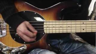 Video thumbnail for Test de la Bass vintage 5 cordes modèle EST96 by wwwEmmamusic