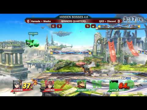 Hidden Bosses 4.0 Doubles  WINNERS QUARTERS - Hamada + Repair man vs QED + Discord