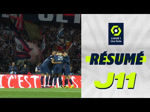 Résumé 11ème journée - Ligue 1 Uber Eats / 2022-2023