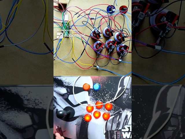 Vídeo relacionado con EG STARTS 2 Piezas de Arcade LED para Jugadores DIY Codificador USB 2X Elipse Óvalo Joystick de Estilo 20x Botones de Arcade LED para PC Sistema de Windows Raspberry Pi MAME (Azul & Verde)