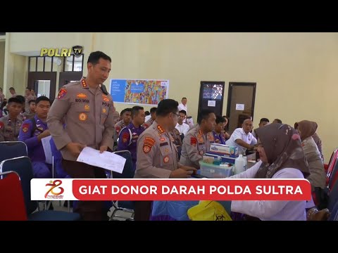 GIAT DONOR DARAH POLDA SULTRA