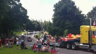 preview picture of video 'Oromocto NB, Canada Day Parade 2012'