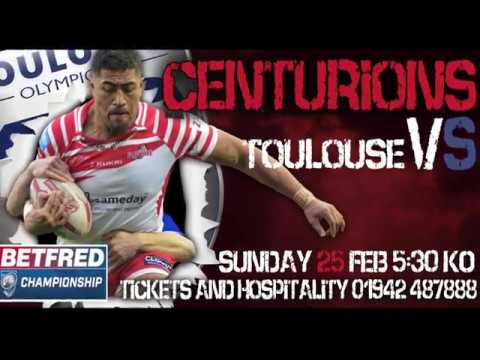 Leigh Centurions Vs Toulouse Promo