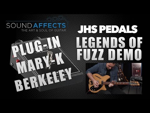 3 New JHS Legend of Fuzz Pedals | Plug-in, Mary-K & Berkeley
