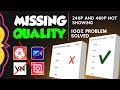 How to Fix: YouTube Missing 240p and 480p Video Quality Options