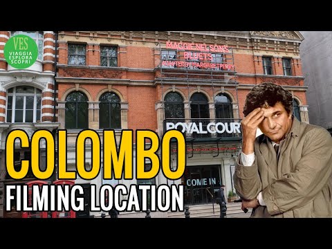 COLOMBO | FILMING LOCATION | Scatto matto a Scotland Yard | #colombo