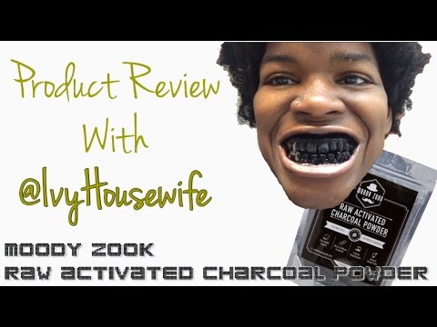 Product Review: Moody Zook Raw Activated Charcoal Powder