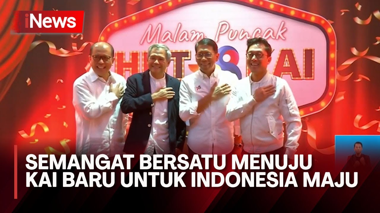 HUT KAI ke-78 Bertemakan Semangat Bersatu Menuju KAI Baru untuk Indonesia Maju