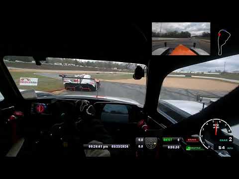 SEBECO NP01 - Road Atlanta Race Start with Spin
