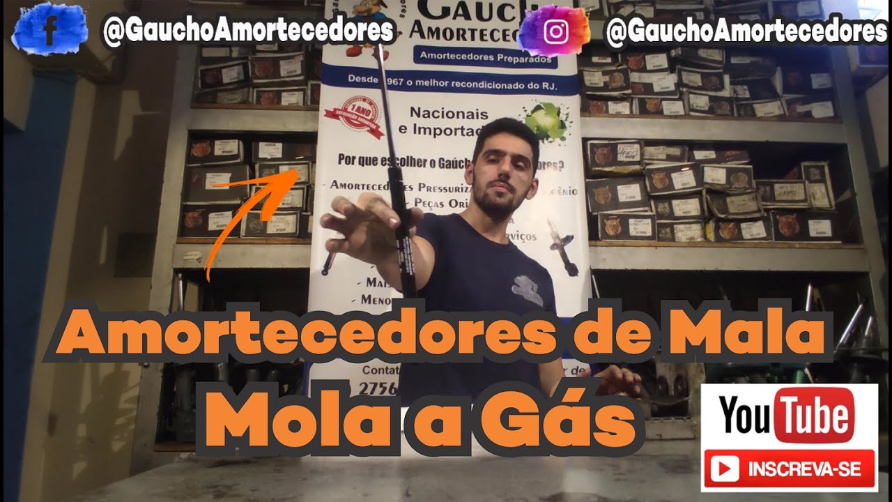 Molas a Gás (Amortecedores de Mala) - Gaúcho Amortecedores