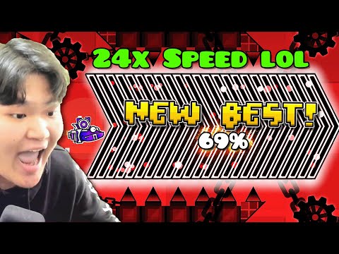 MOUNTAIN KING but 24x SPEED! | Geometry Dash