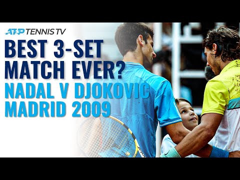 Rafa Nadal vs Novak Djokovic EPIC! | Madrid 2009 Extended Tennis Highlights